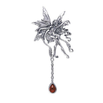 Vines Faery Pendant with Dangle Gem by Amy Brown TPD188 - Jewelry